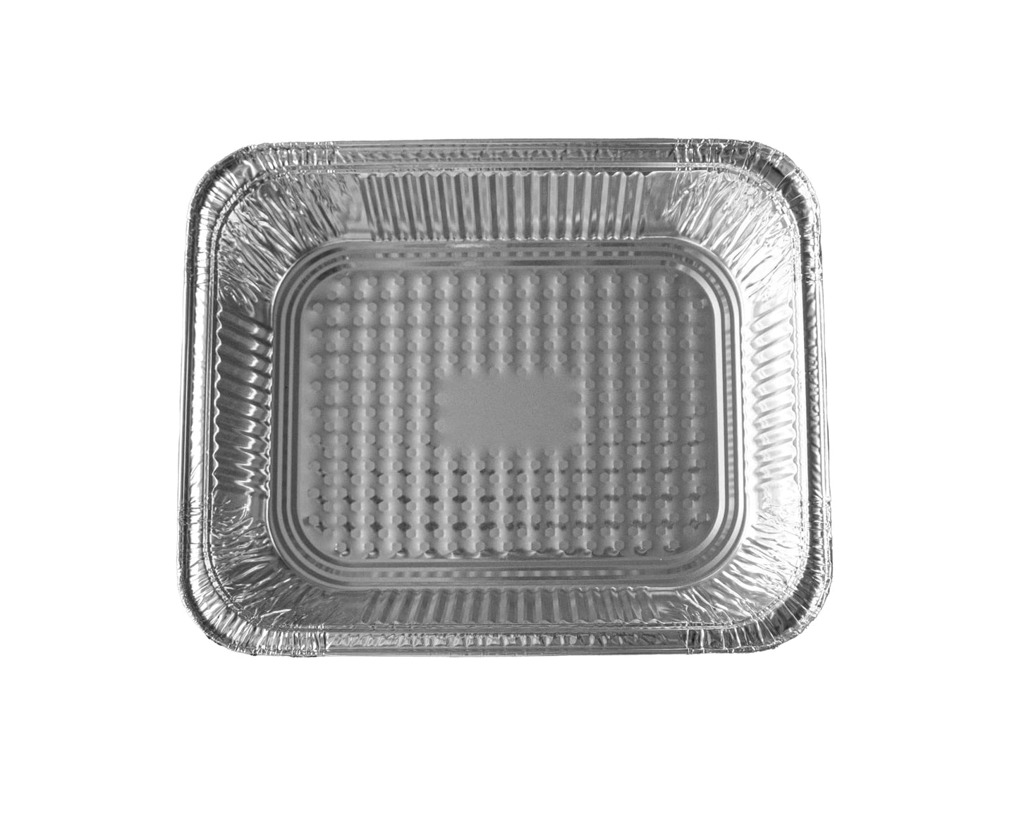 Disposable Half Size Shallow(9"x13"x1.5") Aluminum Tray / Steam Table Pans - Without Lids - 100 Psc./Case