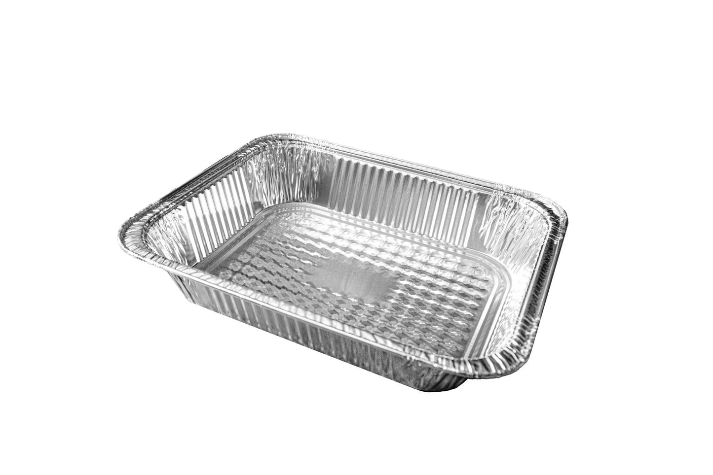 Disposable Half Size Deep(9"x13"x2.5") Aluminum Tray/Steam Table Pan- With Lid