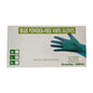 Disposable Vinyl Gloves - Blue Color - 4mil Thick - 100 Pcs./Box