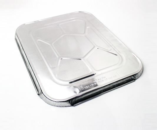 Disposable Half Size Deep(9"x13"x2.5") Disposable Aluminum Tray, Steam Table Pans - 100 Pcs./Case