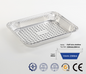 Disposable Half Size Shallow(9"x13"x1.5")  Aluminum Tray / Steam Table Pans - Without Lids - 100 Psc./Case