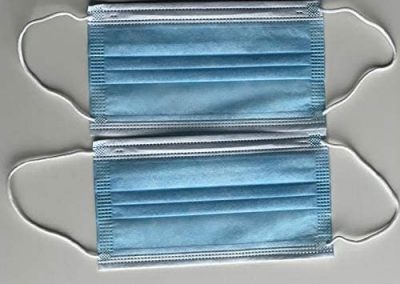 Disposable 3-Ply Blue Face Masks For Adults- 50 Pcs./Box