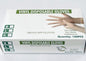 Disposable Vinyl Gloves - Clear - 4mil Thick  - 100 Pcs./Box